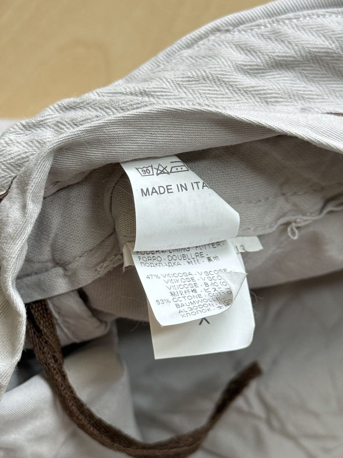 Brunello Cucinelli Brunello Cucinelli trousers chino pants w’s Size 34" / US 12 / IT 48 - 10 Thumbnail