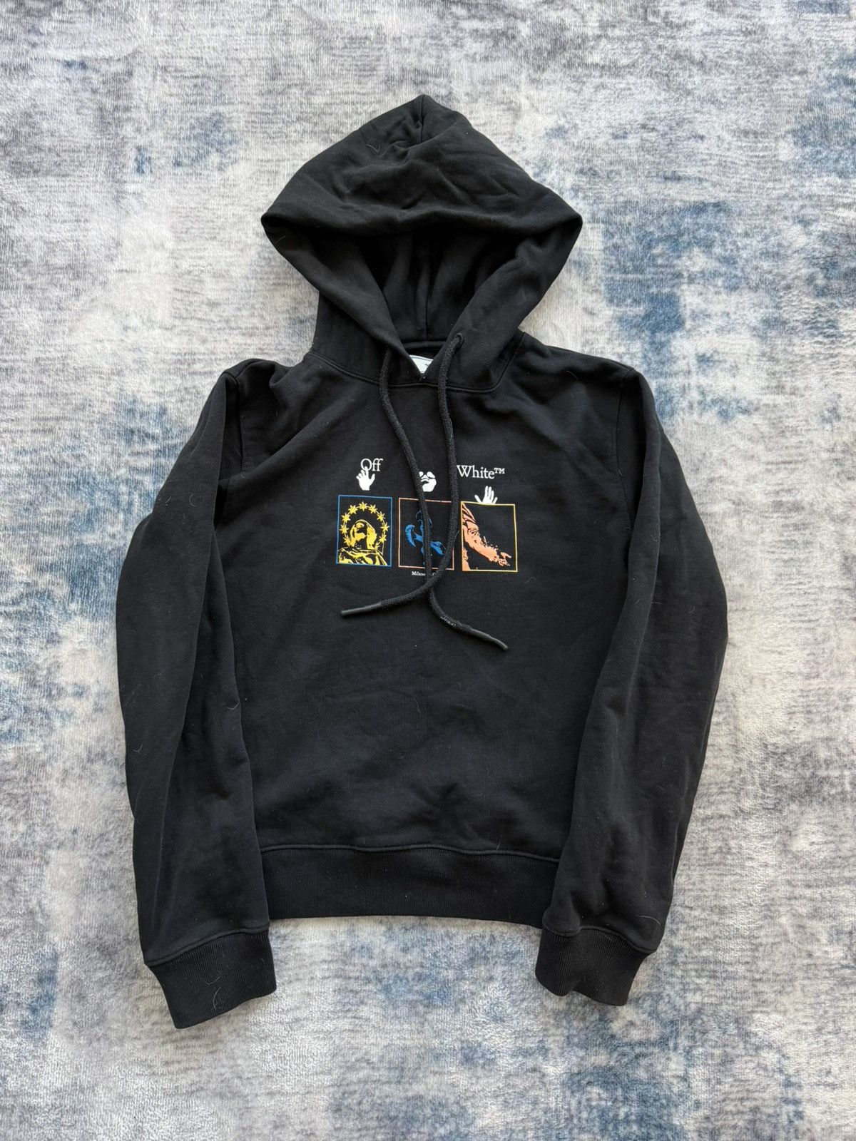 Off-White Off-White Black Hoodie Size US XS / EU 42 / 0 - 1 Thumbnail