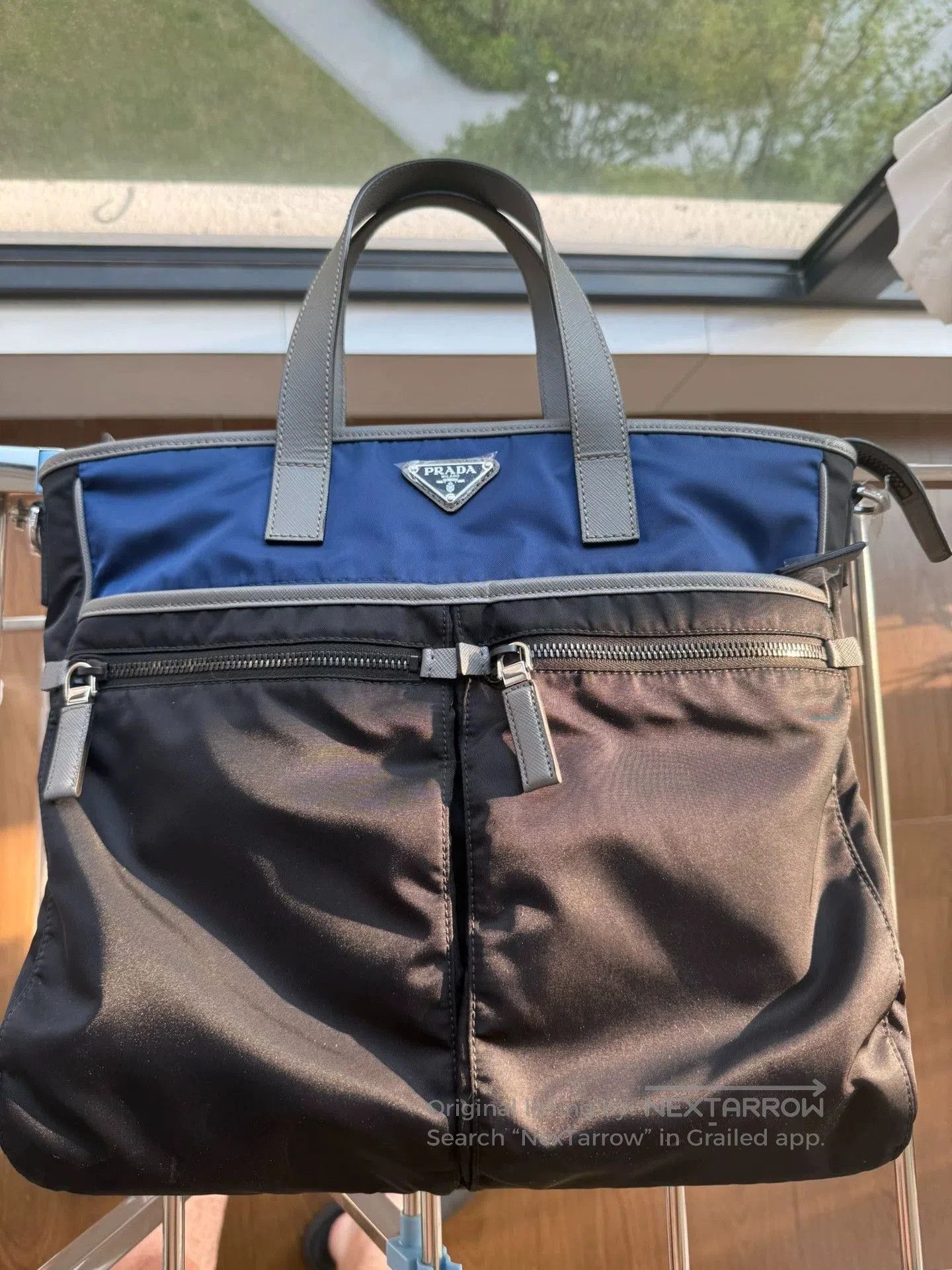 Prada Prada Canvas Tote Bag With Strap. Size ONE SIZE - 1 Thumbnail