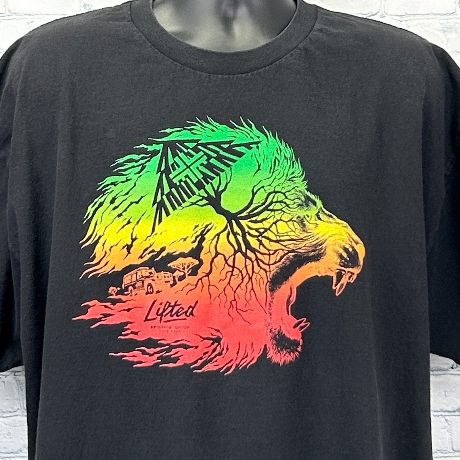 LRG LRG Lifted Research Group Lion African Safari T Shirt XXXL Size US XXL / EU 58 / 5 - 1 Thumbnail