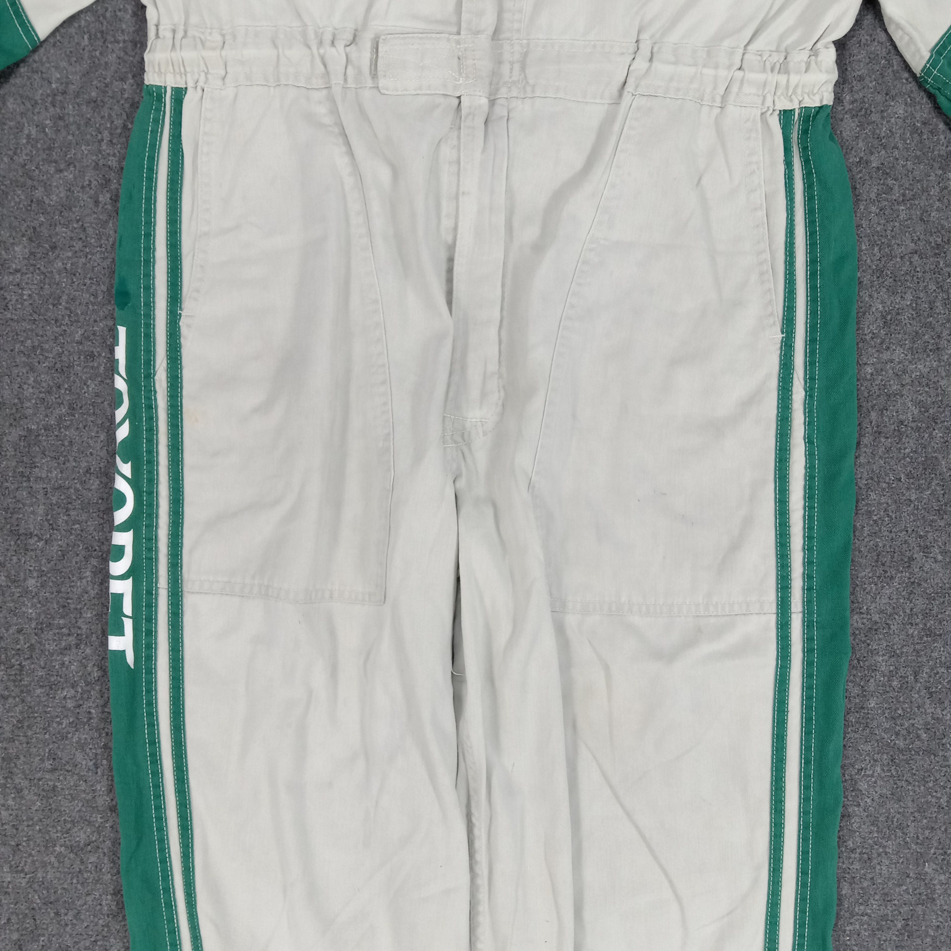 Japanese Brand × Vintage Toyopet Techno Toyota Racing Team Coverall Jacket Size US L / EU 52-54 / 3 - 8 Thumbnail