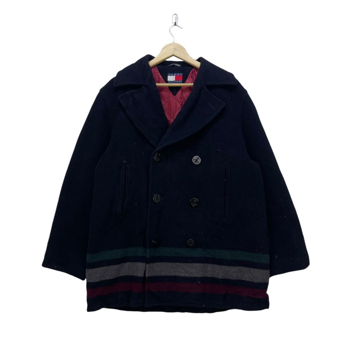 Hudsons Bay × Tommy Hilfiger Tommy Hilfiger Peacoat Jacket Size US M / EU 48-50 / 2 - 1 Thumbnail