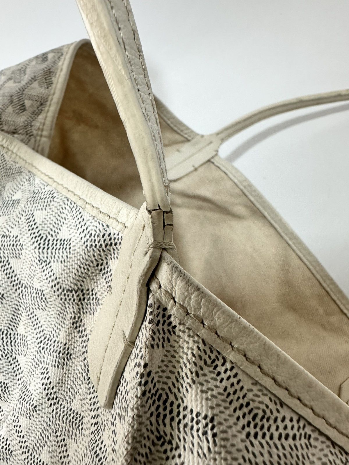 Goyard GOYARD Saint Louis GM White Size ONE SIZE - 7 Thumbnail