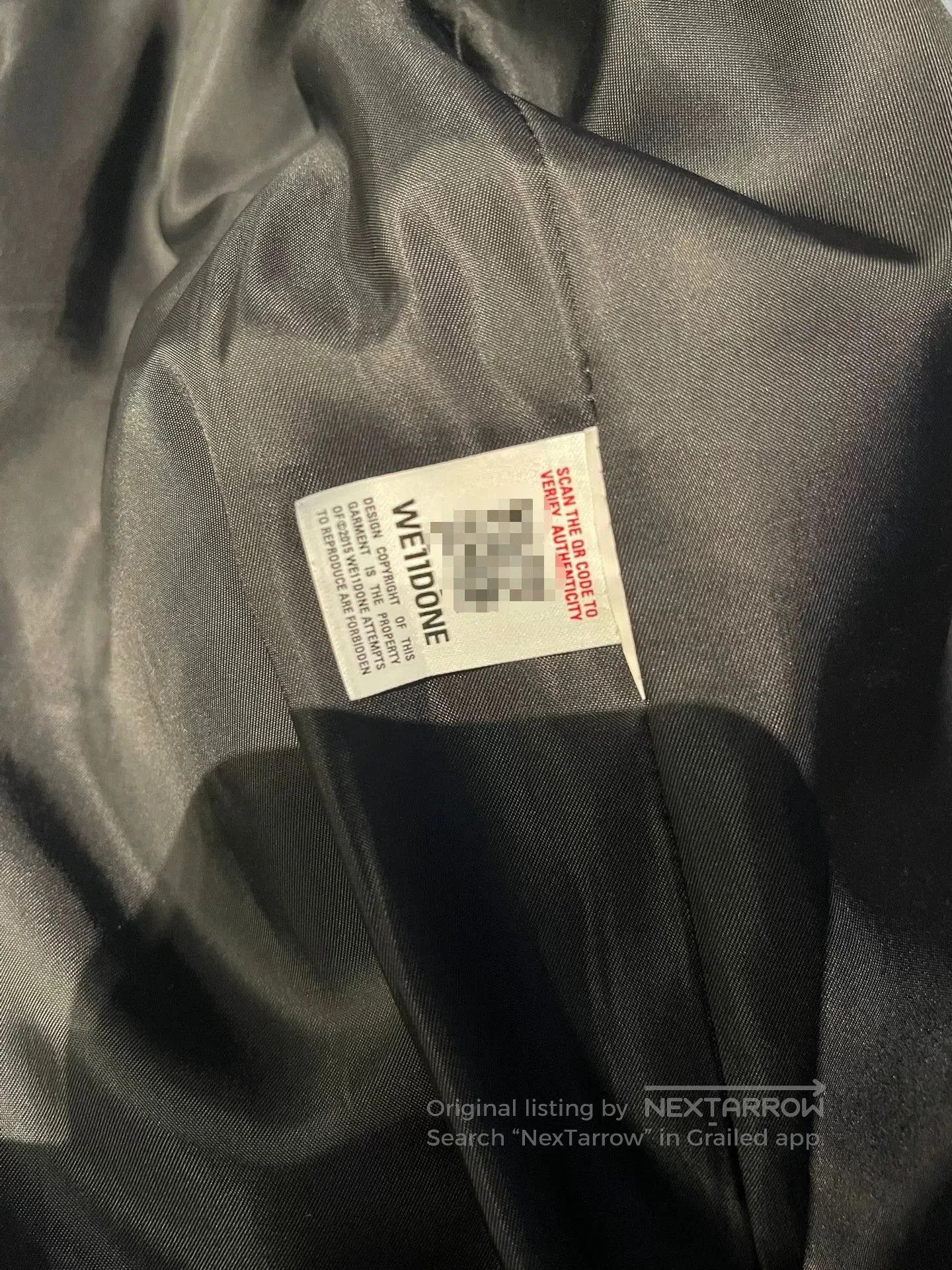 WE11DONE we11done oversized blue suit jacket. Size US M / EU 48-50 / 2 - 5 Thumbnail