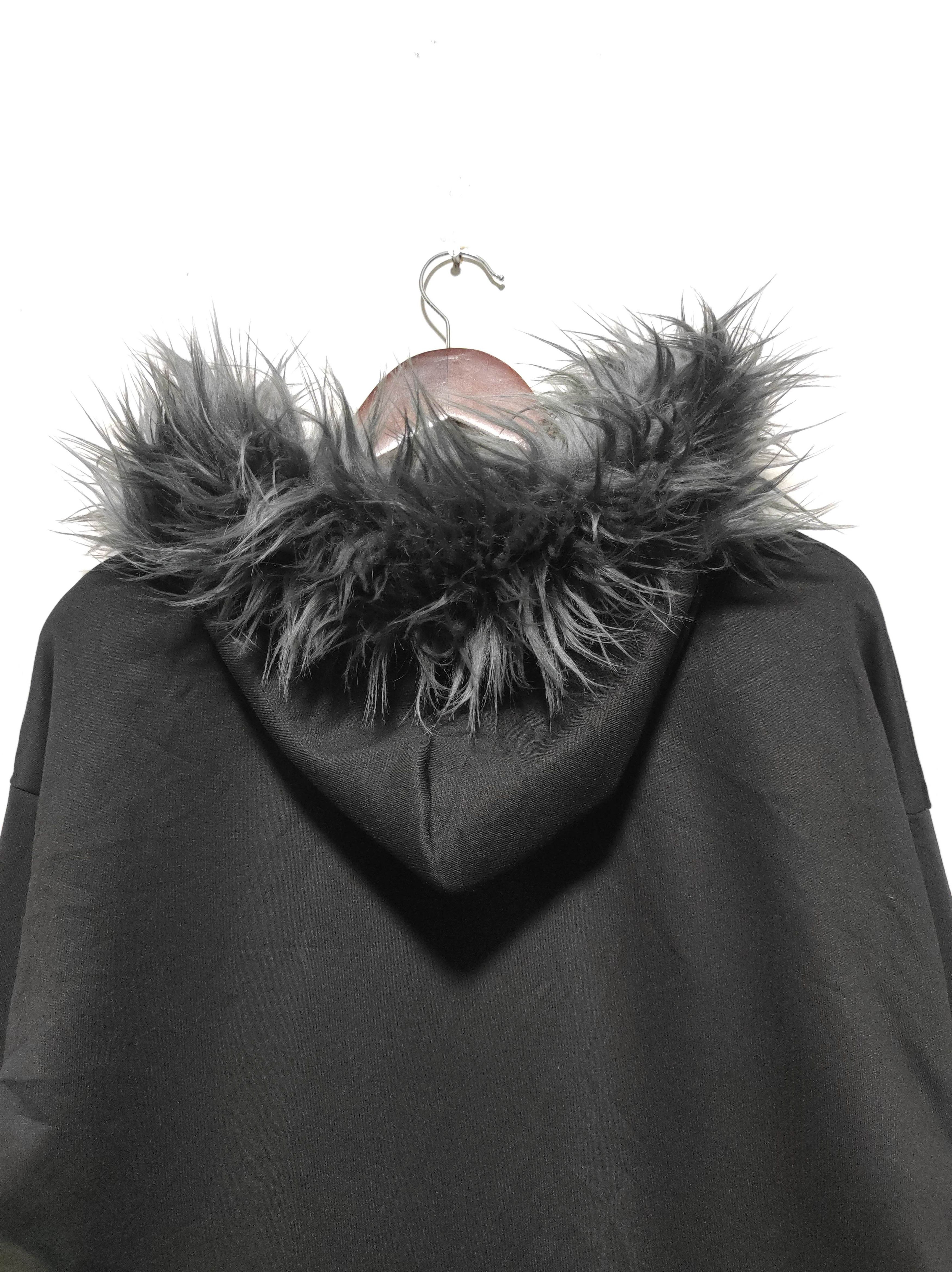 Hysteric Glamour Black Zipper Fur Hoodie LGB IfSixWasNine style Size US L / EU 52-54 / 3 - 12 Thumbnail