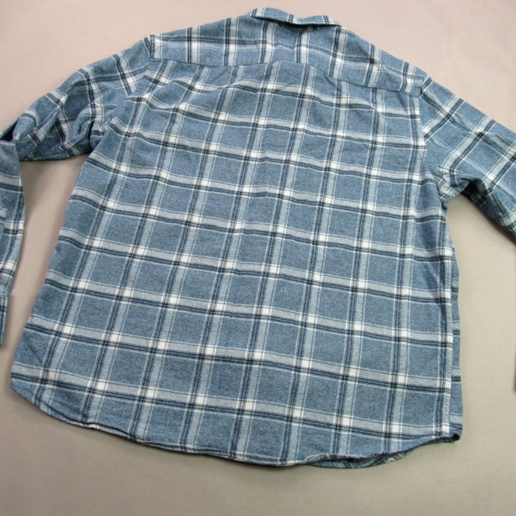 UNTUCKit UNTUCKit Shirt Mens 2XL Long Sleeve Button Front Casual Plaid Slim Fit Blue Shirt Size US XXL / EU 58 / 5 - 6 Thumbnail