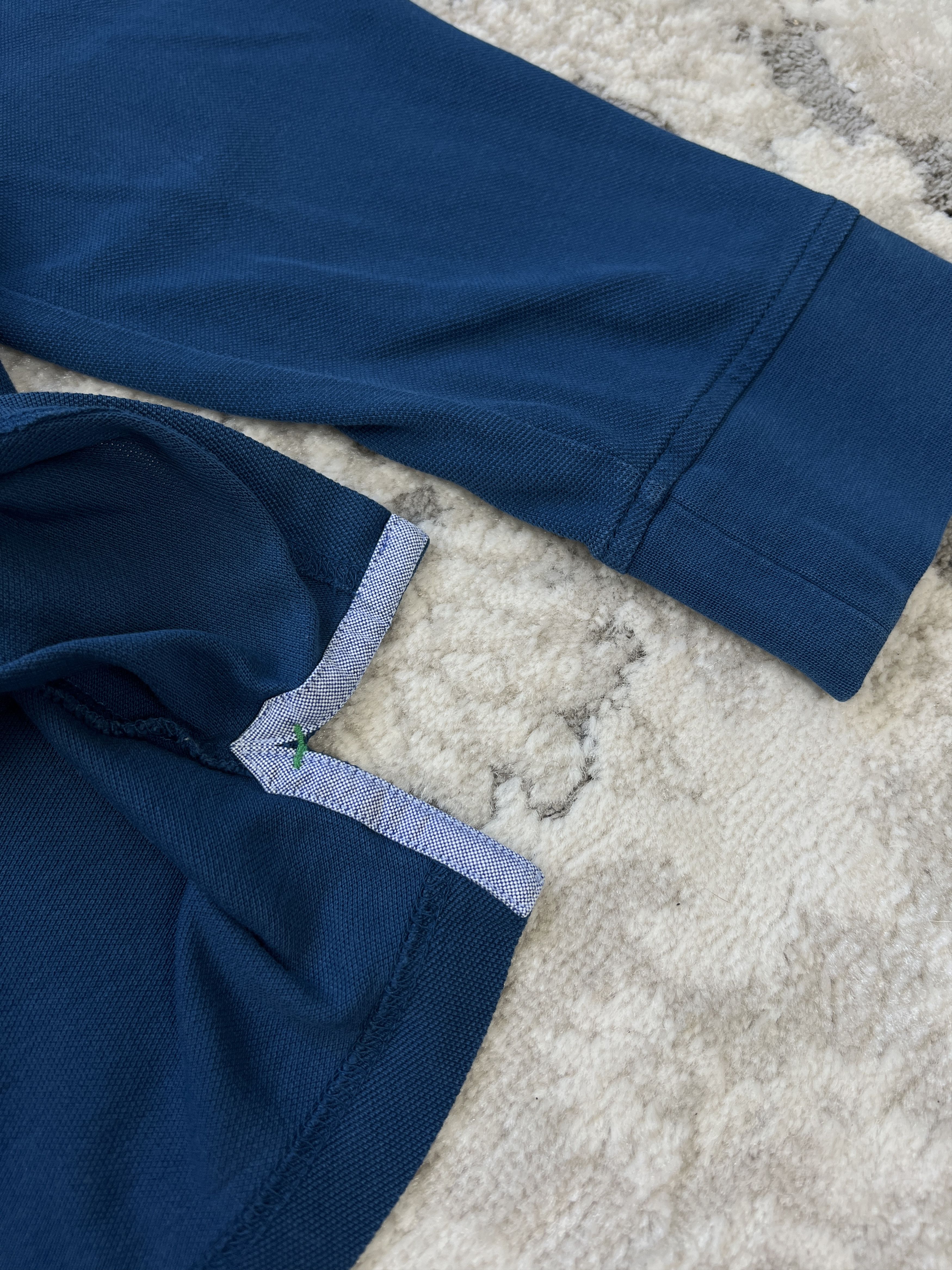 Tommy Hilfiger Tommy Hilfiger Long Sleeve Polo Shirt XL – Teal Blue Size US XL / EU 56 / 4 - 9 Thumbnail