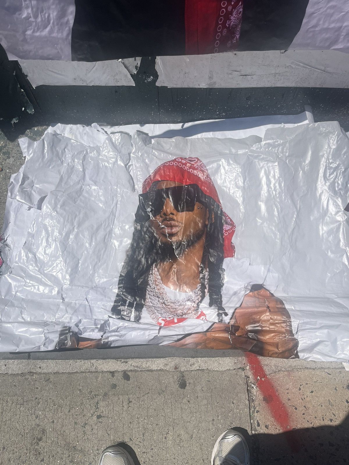 Supreme Supreme Playboi Carti Poster BIG (2 IN HAND) Size ONE SIZE - 5 Thumbnail