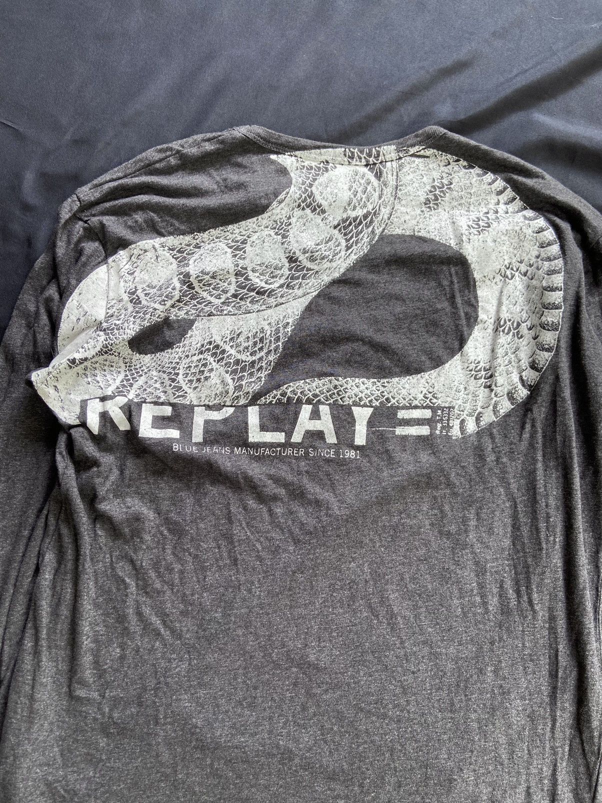 Yasuyuki Ishii SNAKE REPLAY QUALITY LONG SLEEVE Size US M / EU 48-50 / 2 - 13 Thumbnail