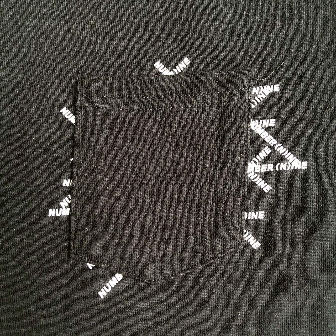Number (N)ine Vintage Number (N)ine Denim Pocket Graphic Tee Size US L / EU 52-54 / 3 - 5 Thumbnail