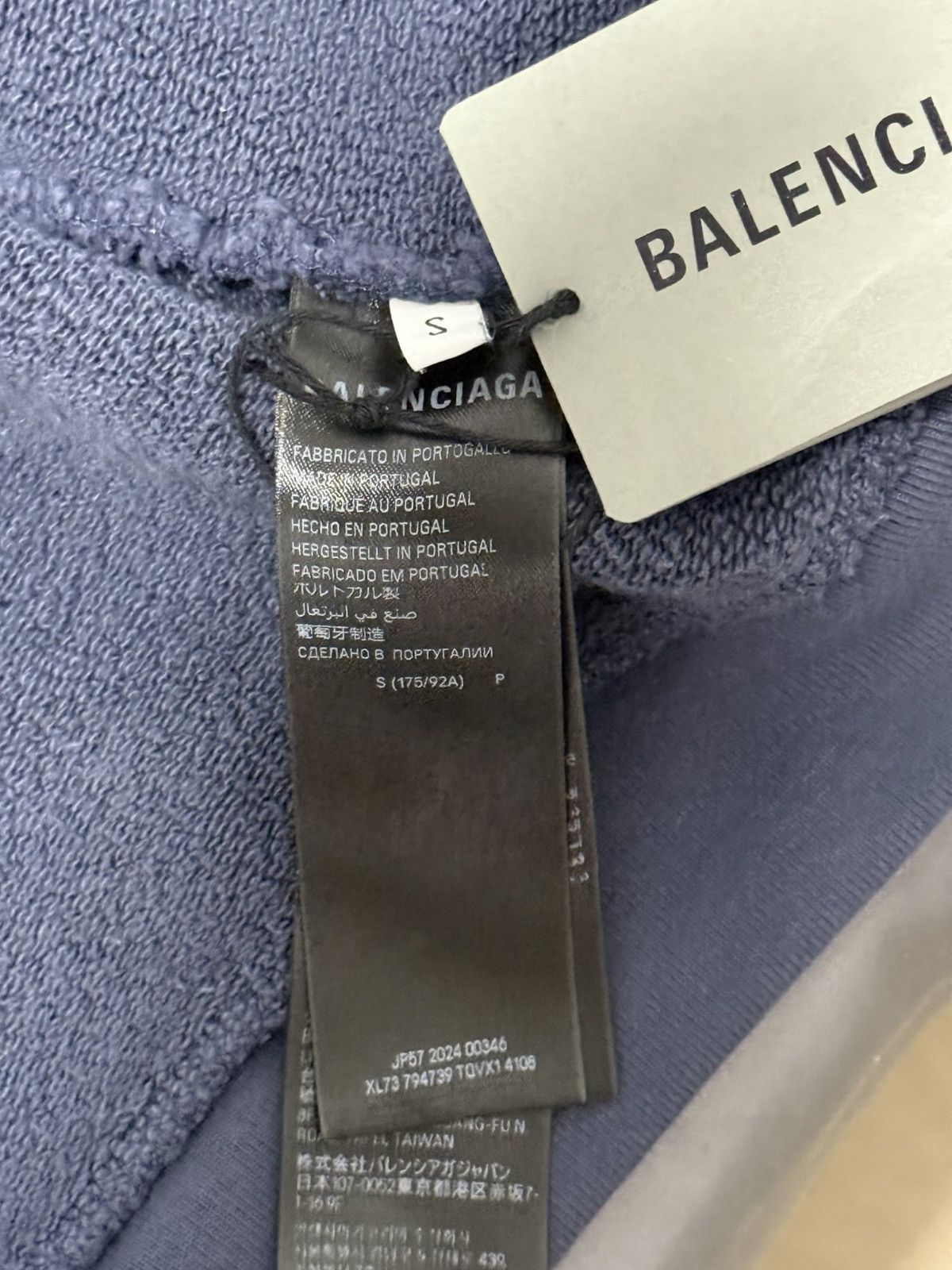 Balenciaga Balenciaga Navy incognito hoodie size small Size US S / EU 44-46 / 1 - 14 Thumbnail
