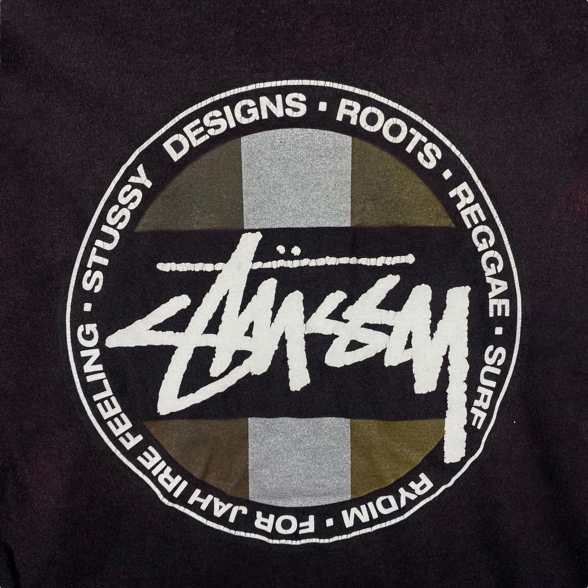 Stussy STUSSY DESIGNS Roots Reggae Graphic Long Sleeve Tee Shirt Size US S / EU 44-46 / 1 - 2 Thumbnail