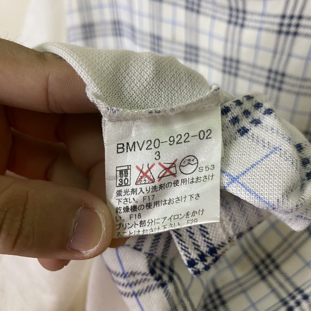 Burberry Burberry Black Label Nova Check Tee Size US M / EU 48-50 / 2 - 5 Thumbnail