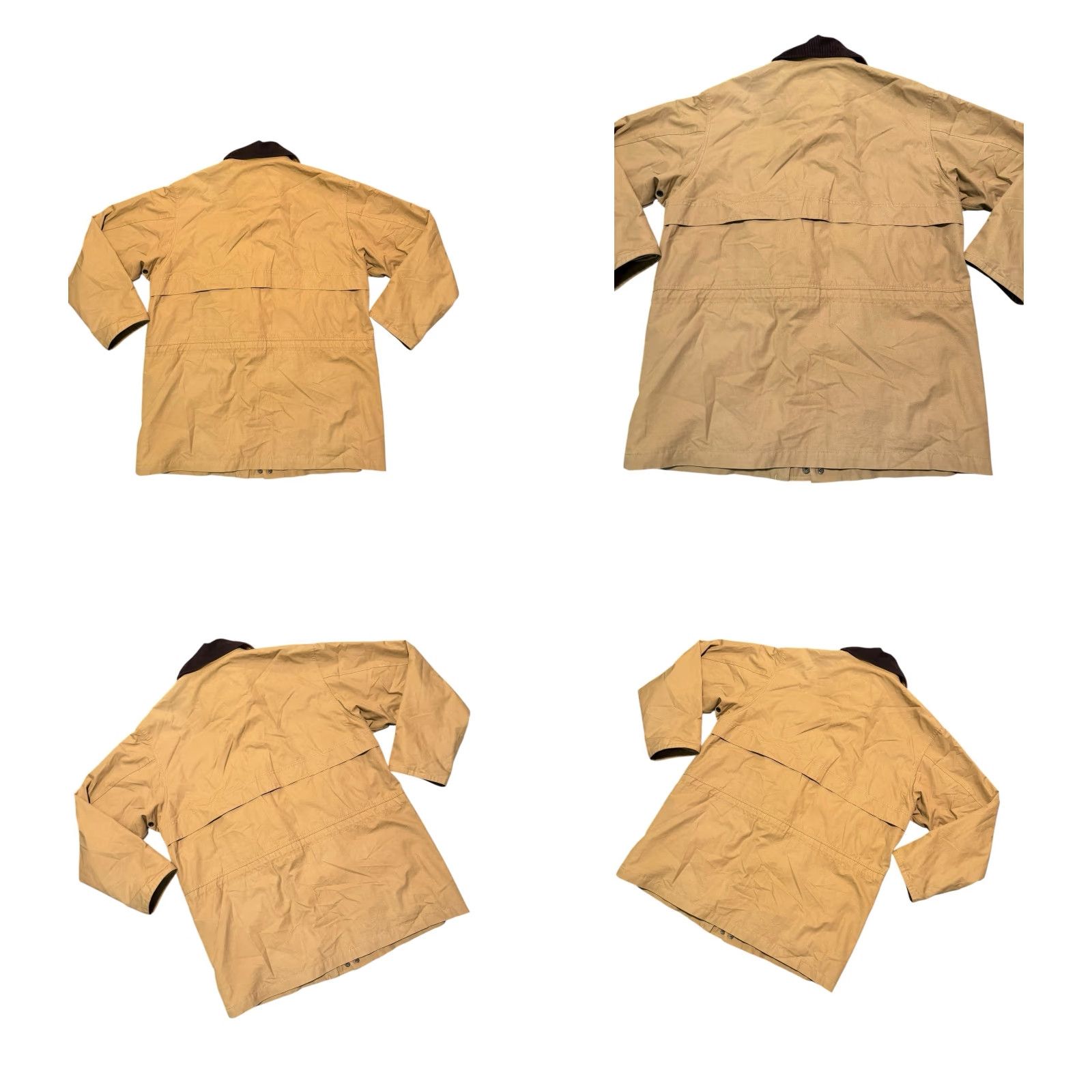 Vintage VINTAGE LL Bean Chore Barn Coat Mens M Tan Brown Cotton Canvas Lined Corduroy Collar Y2K Overcoat Size US M / EU 48-50 / 2 - 9 Thumbnail