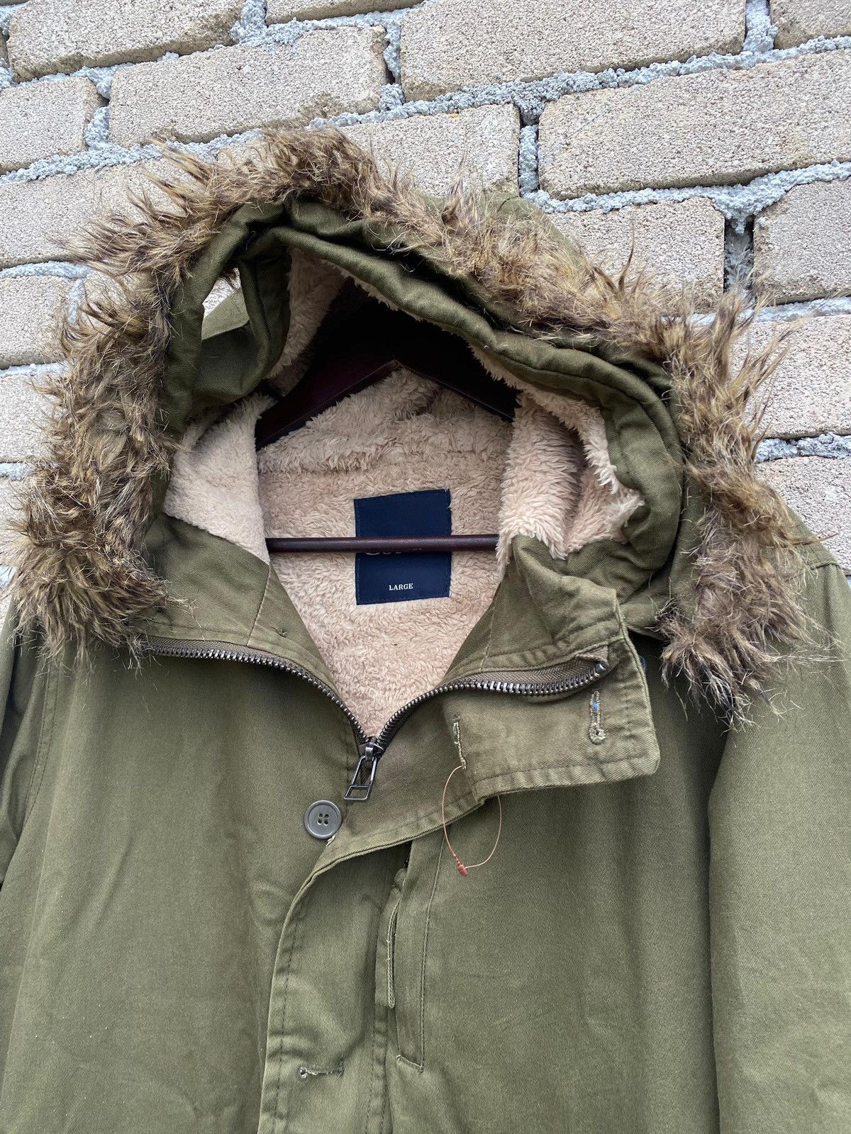 Japanese Brand Rose Bud Couples Parkas Hoodie With Fleece Lined Size US L / EU 52-54 / 3 - 4 Thumbnail
