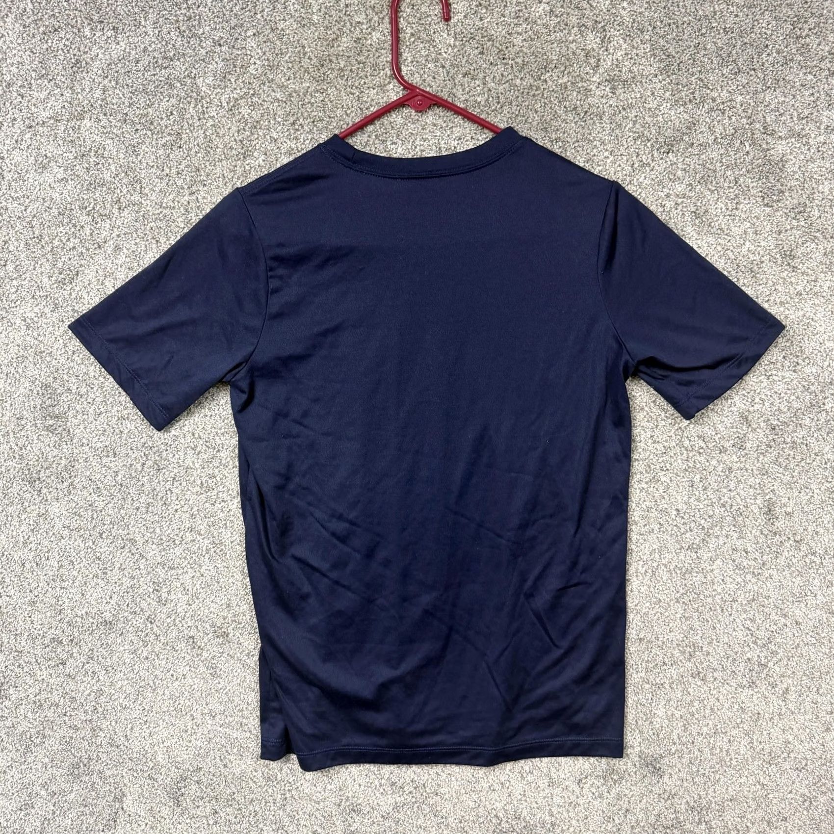 Nike Nike Dri-FIT Shirt Mens XL Blue Short Sleeve Swoosh Athletic Training Tee Sporty Size US XL / EU 56 / 4 - 7 Thumbnail