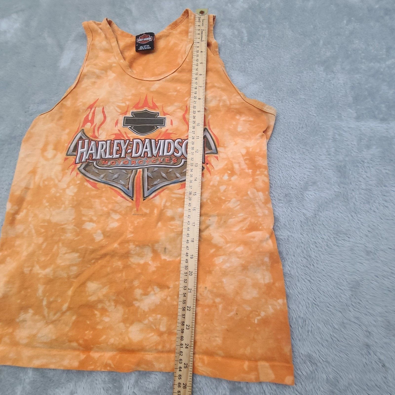 Harley Davidson Vintage Harley Davidson M Tie Dye Tank Top Savannah GA 2004 Size US M / EU 48-50 / 2 - 10 Thumbnail
