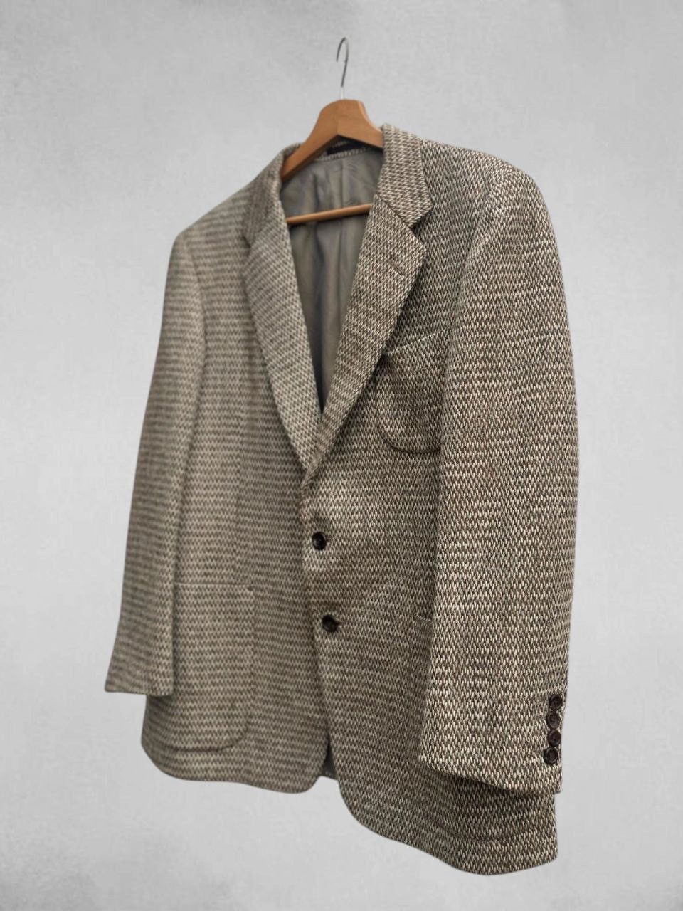 Burberry Vintage Burberrys Knitted Wool Jacket Size US M / EU 48-50 / 2 - 6 Thumbnail
