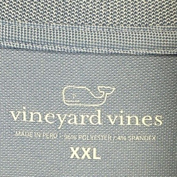 Vineyard Vines Vineyard Vines Men Polo Shirt 2XL Purple Long Sleeve Rugby Golf Performance Logo Polo Sports Athletic Adult Walking Shirt Mens Size US XXL / EU 58 / 5 - 5 Thumbnail