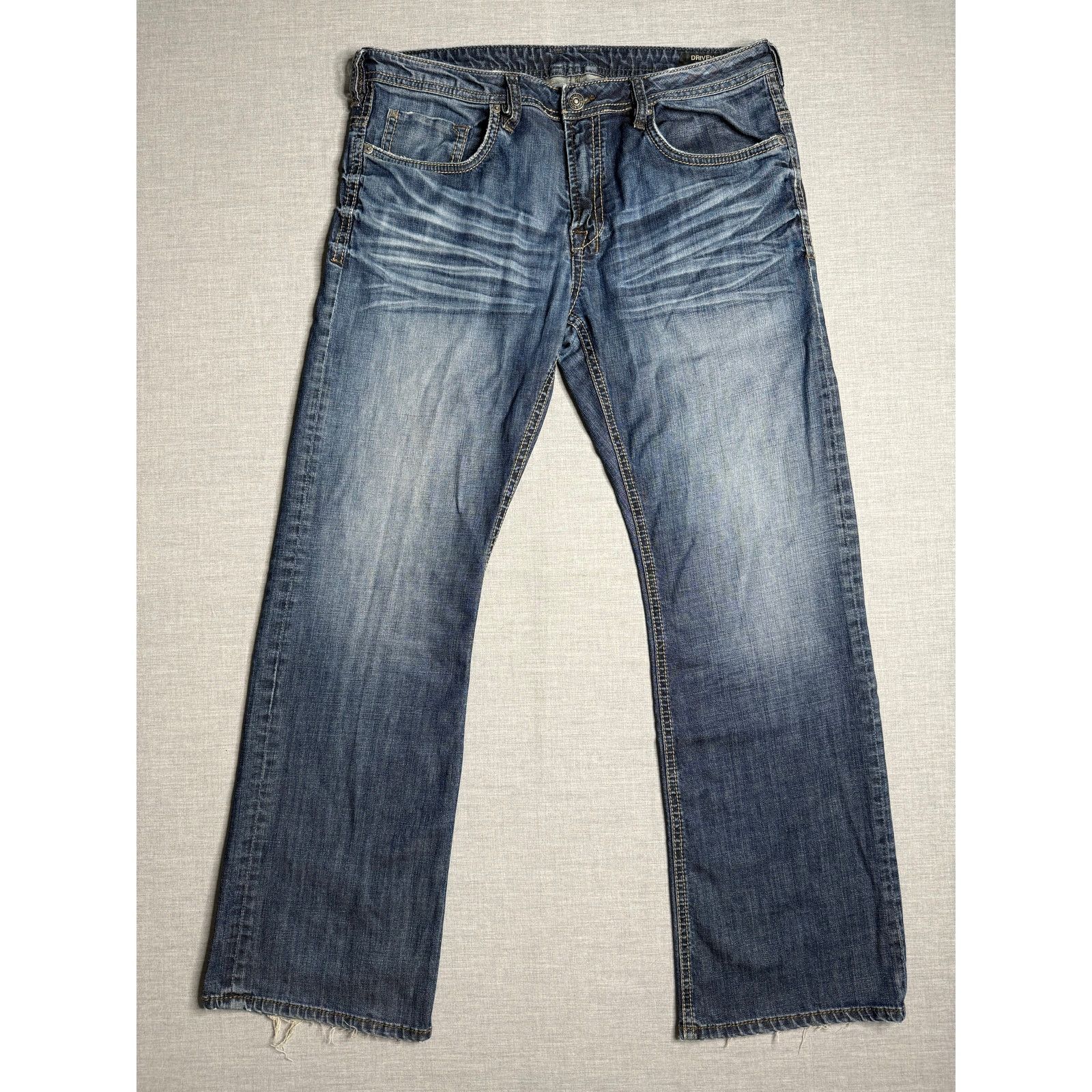 Buffalo David Bitton Buffalo David Bitton Driven Straight Fit Jeans 40x34 Size US 40 / EU 56 - 2 Thumbnail