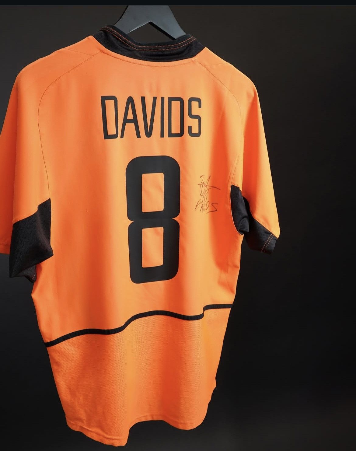 Nike Edgar Davids signed 2002-03 Holland Soccer Jersey Size US S / EU 44-46 / 1 - 1 Thumbnail