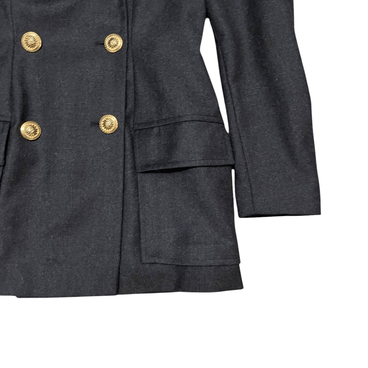 Versace Vintage Versace Sport Wool Coat Size S / US 4 / IT 40 - 4 Thumbnail