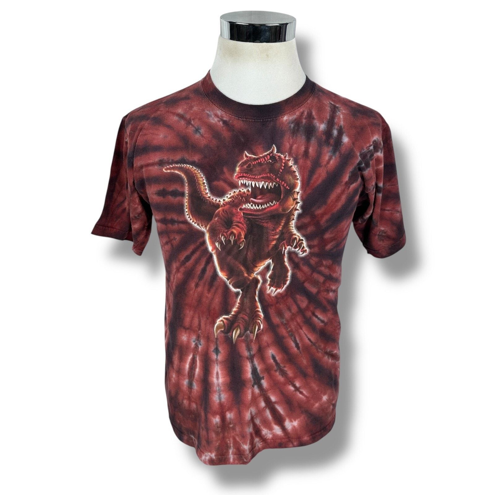 Disney Vintage Disney World T-Rex T-Shirt Youth XL Men's S Red Size US S / EU 44-46 / 1 - 1 Thumbnail
