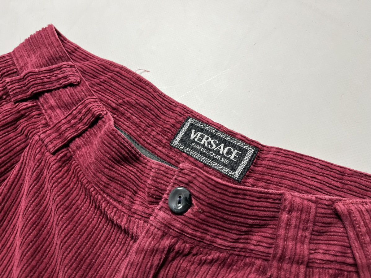 Versace Jeans Couture Rare Vintage Versace Jeans Couture corduroy pants Size US 32 / EU 48 - 10 Thumbnail