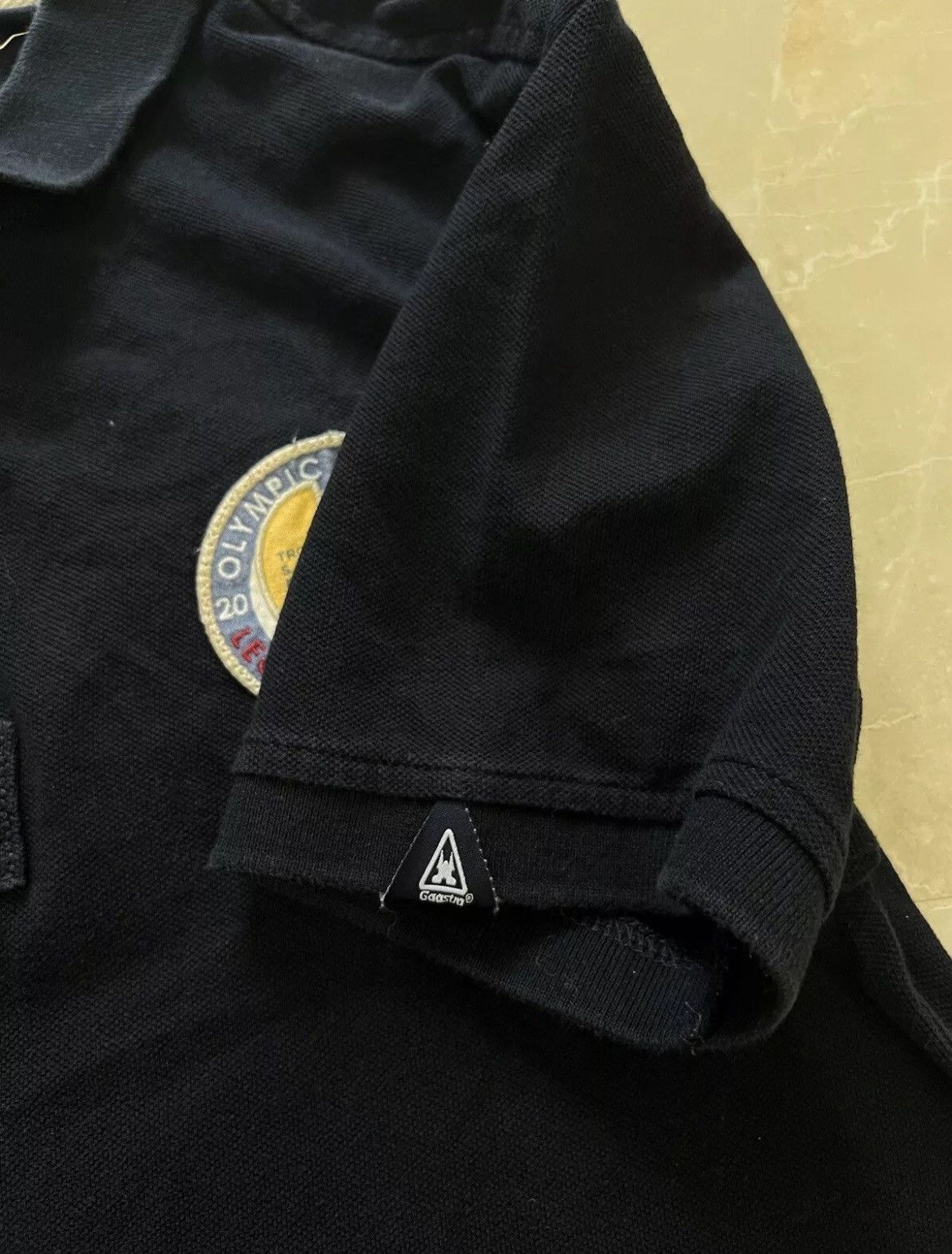 Vintage VTG Polo shirt Gaastra Dark Blue Olympic Classes Spain Team Size US M / EU 48-50 / 2 - 6 Thumbnail
