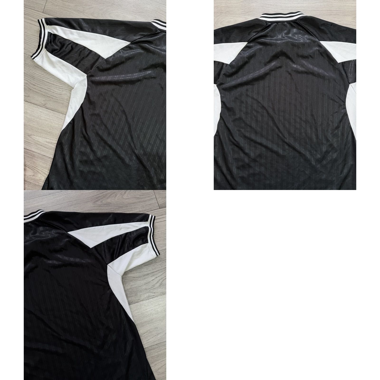Le Coq Sportif VINTAGE Le Coq Sportif Jersey 1990s Football Soccer Shirt XL Black Mens T-Shirt Short Sleeve Polyester Jersey Currency? Size US XL / EU 56 / 4 - 9 Thumbnail