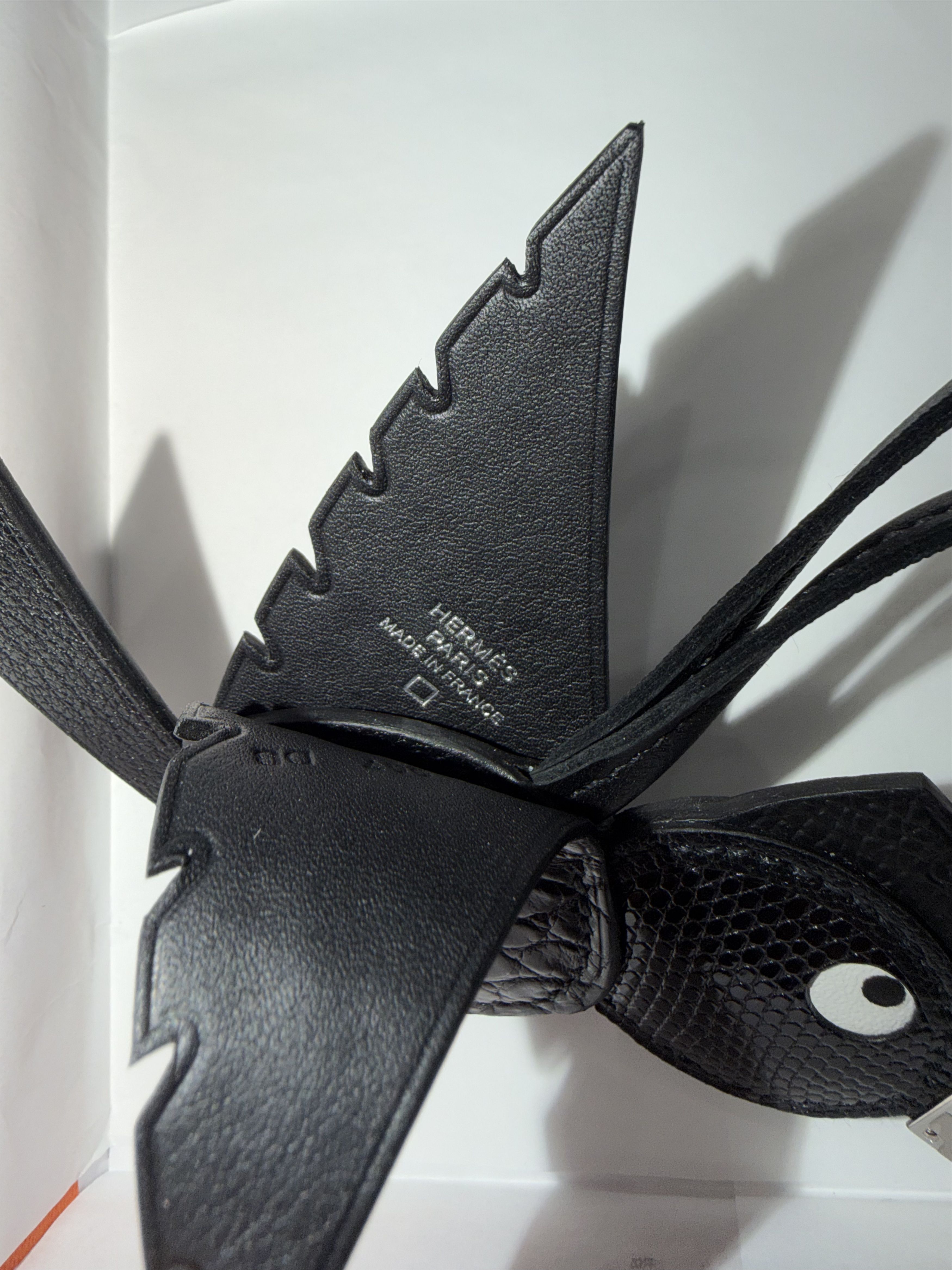 Hermes Hermes Birdy Birdie Matte Alligator Lizard Chevre Bag Charm Size ONE SIZE - 18 Thumbnail