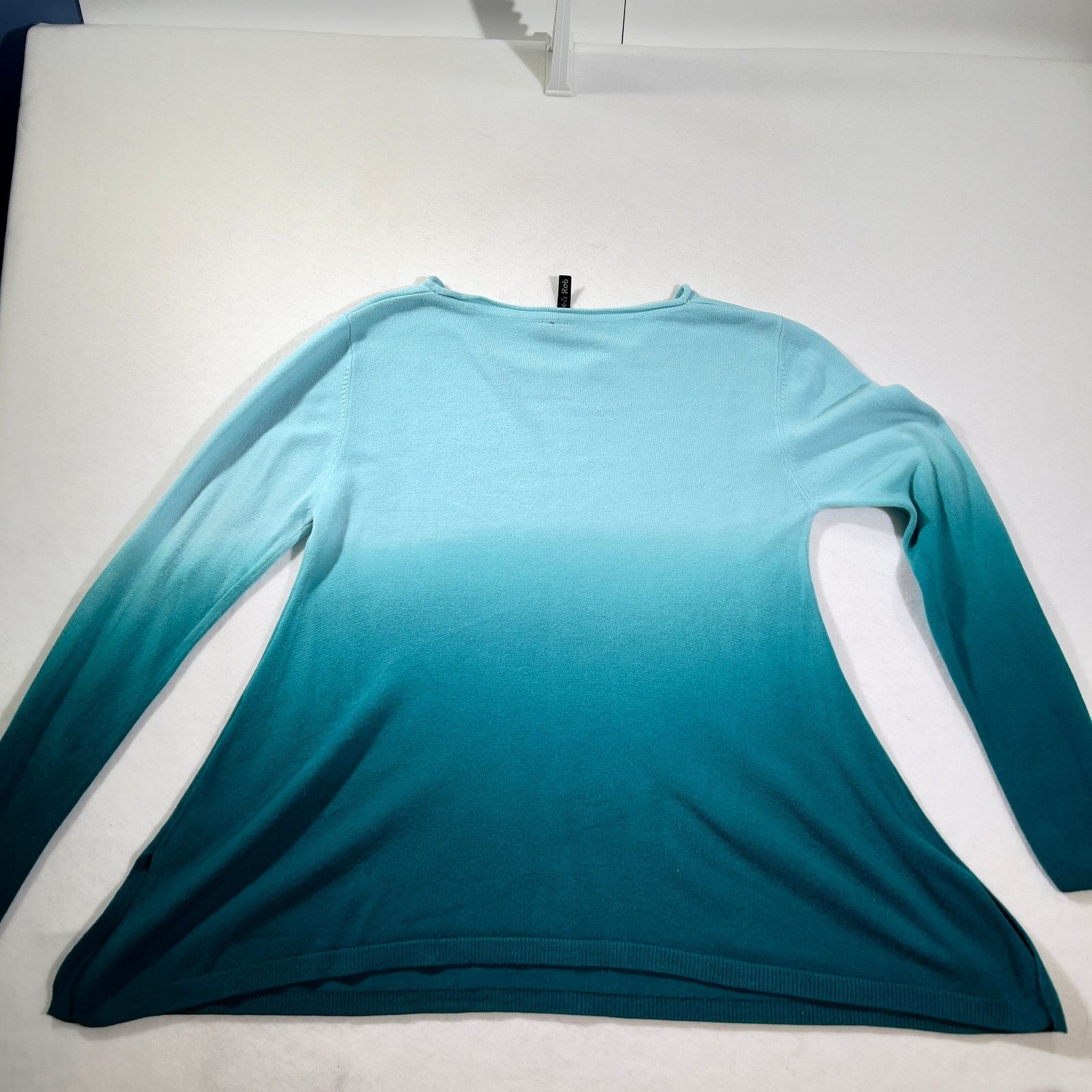 Other Allie & Rob Flare Hem Tunic Woman's Large Blue Green Teal Size L / US 10 / IT 46 - 3 Thumbnail
