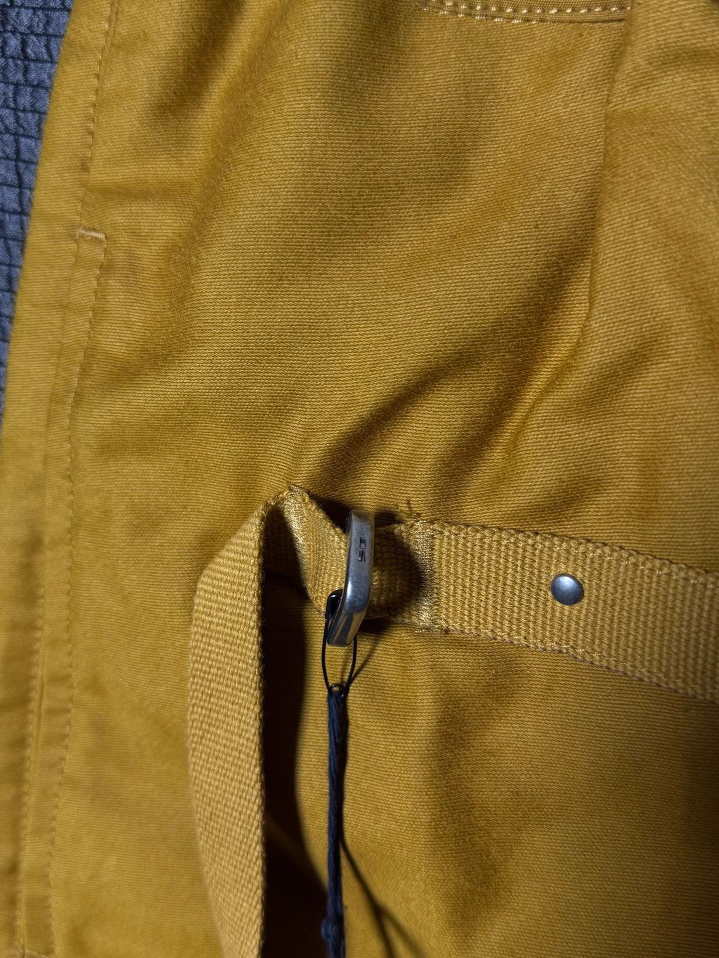 Rick Owens Rick Owens 19SS ginger yellow strap paneled shorts Size US 29 - 5 Thumbnail