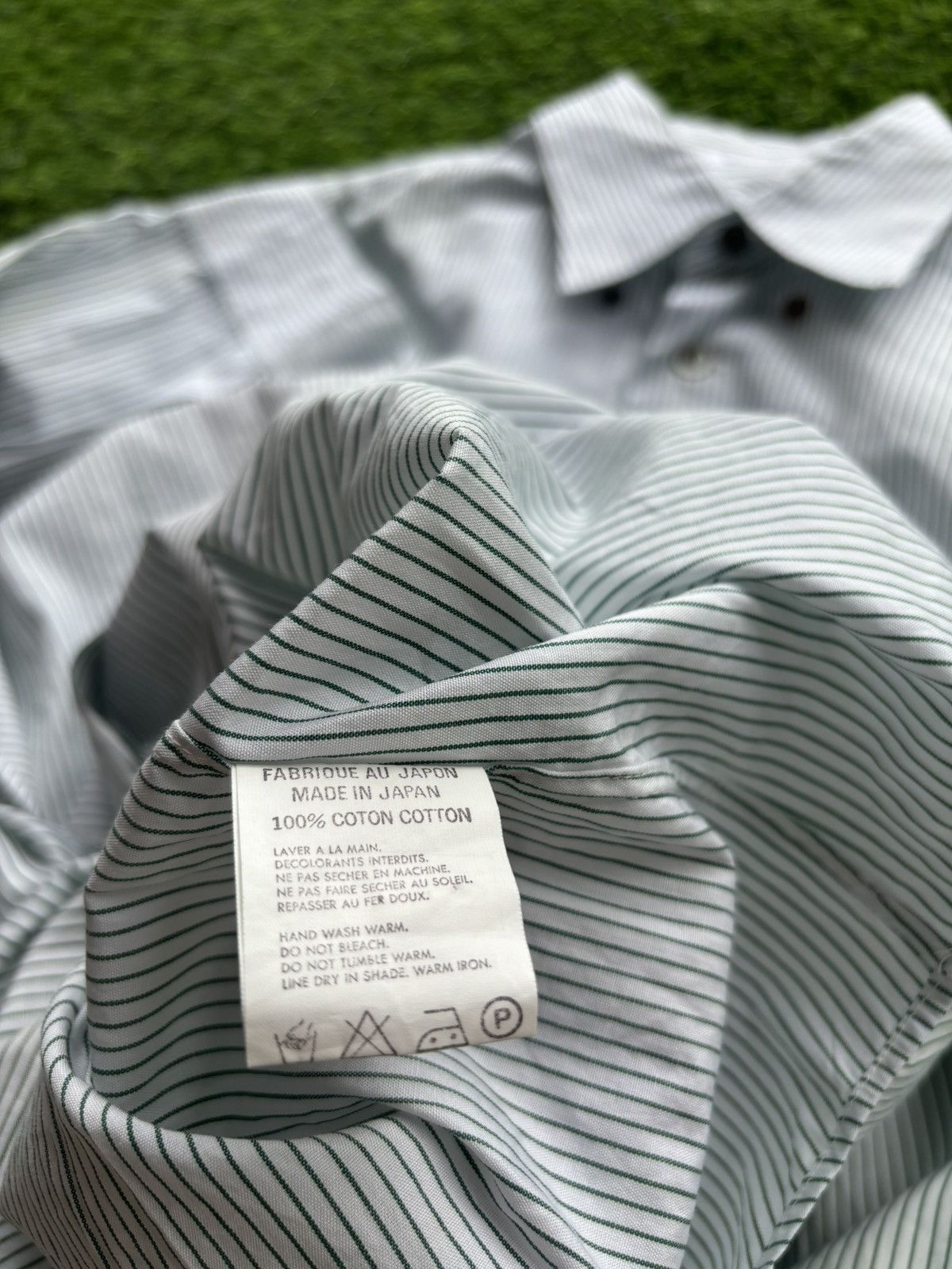 Y's for Men Y's for men Yohjiyamamoto Stripe Shirt Size US M / EU 48-50 / 2 - 7 Thumbnail