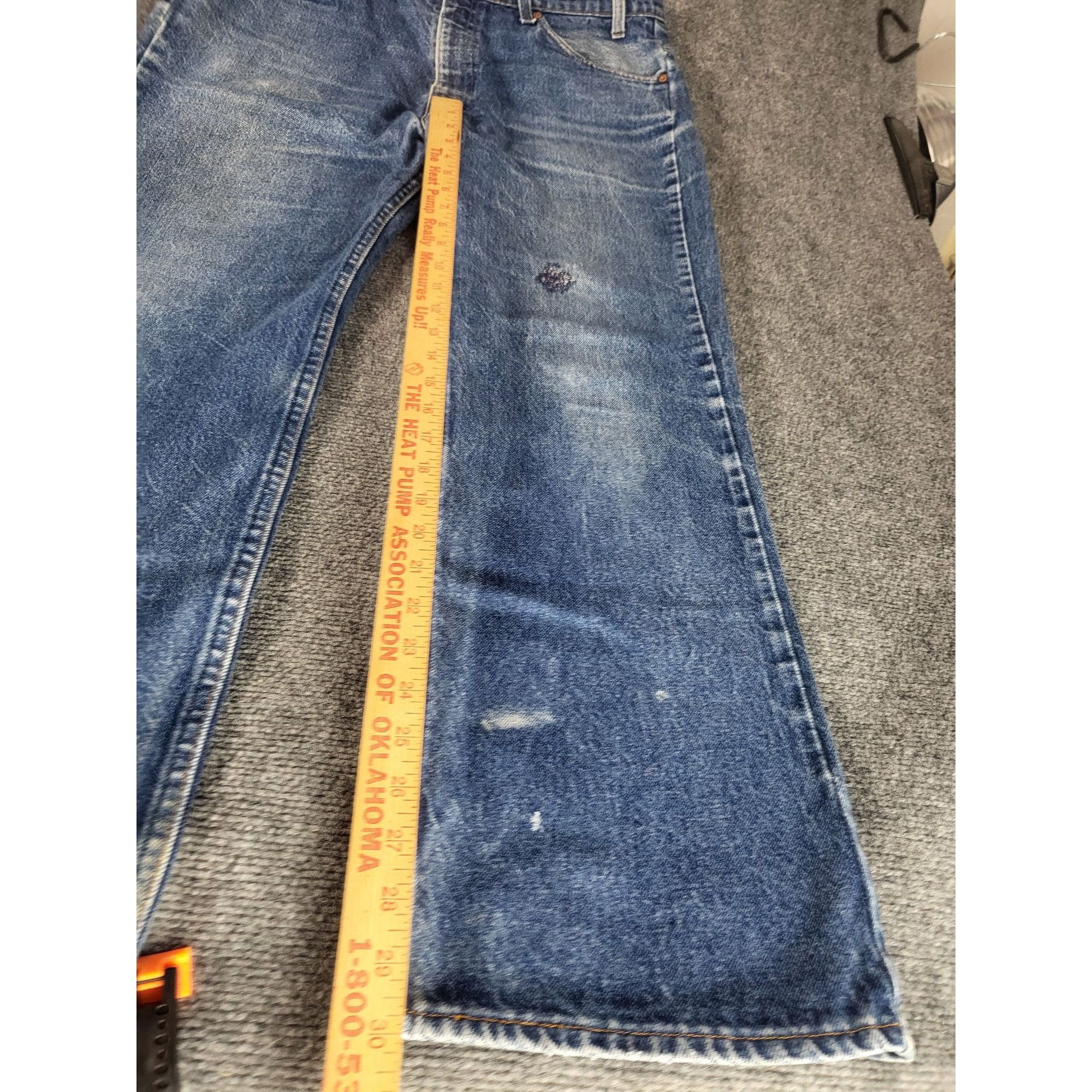 Levi's Vintage Levi's 517 Orange Tab Jeans Men Sz 38X30 Blue Denim Size US 38 / EU 54 - 5 Thumbnail