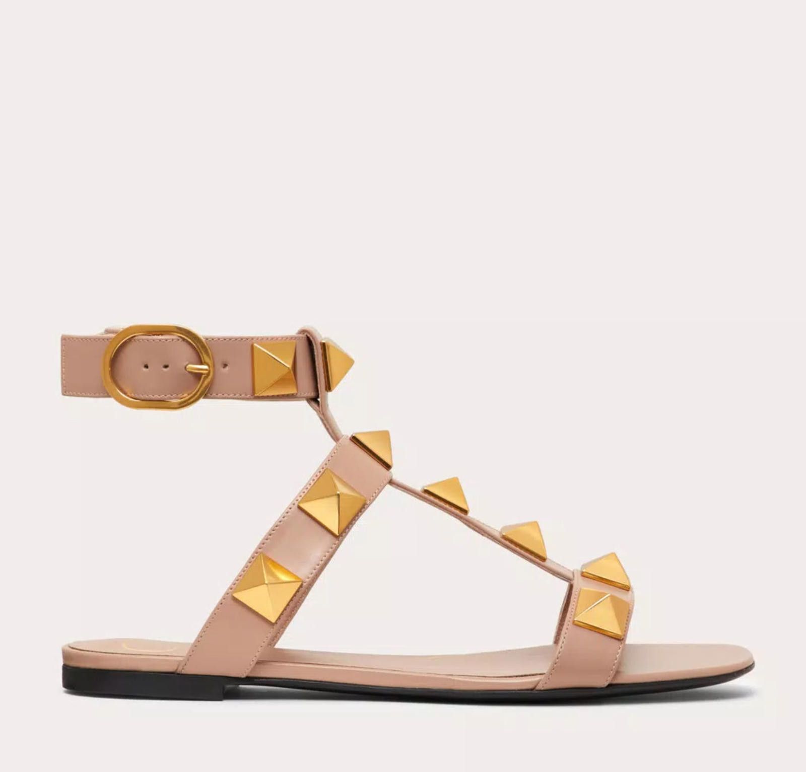 Other Valentino Roman Stud Flat Sandal Size US 7.5 / IT 37.5 - 1 Thumbnail