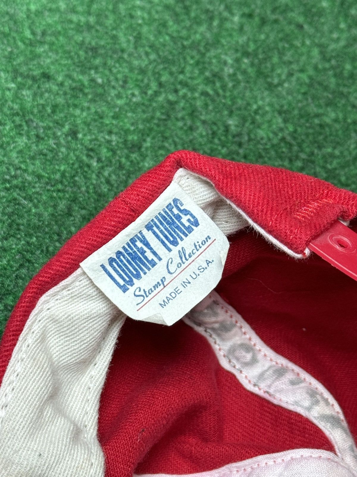 Vintage × Warner Bros Vintage 90s Looney Tunes Bugs Bunny Stamp U.S Mail Hat Size ONE SIZE - 6 Thumbnail