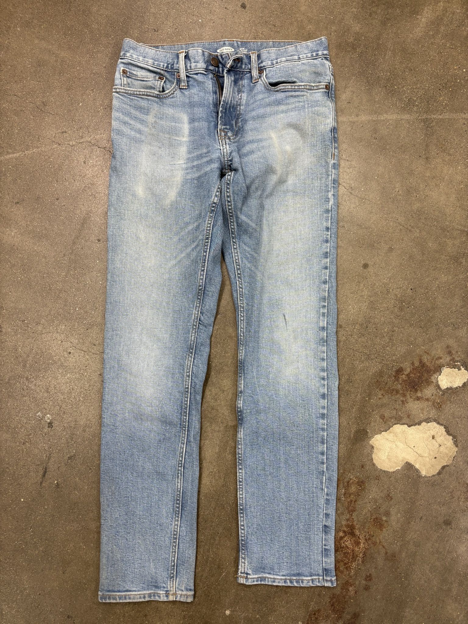 Wrangler Vintage Light Wash Denim Old Navy Slim Jeans Size US 30 / EU 46 - 1 Thumbnail