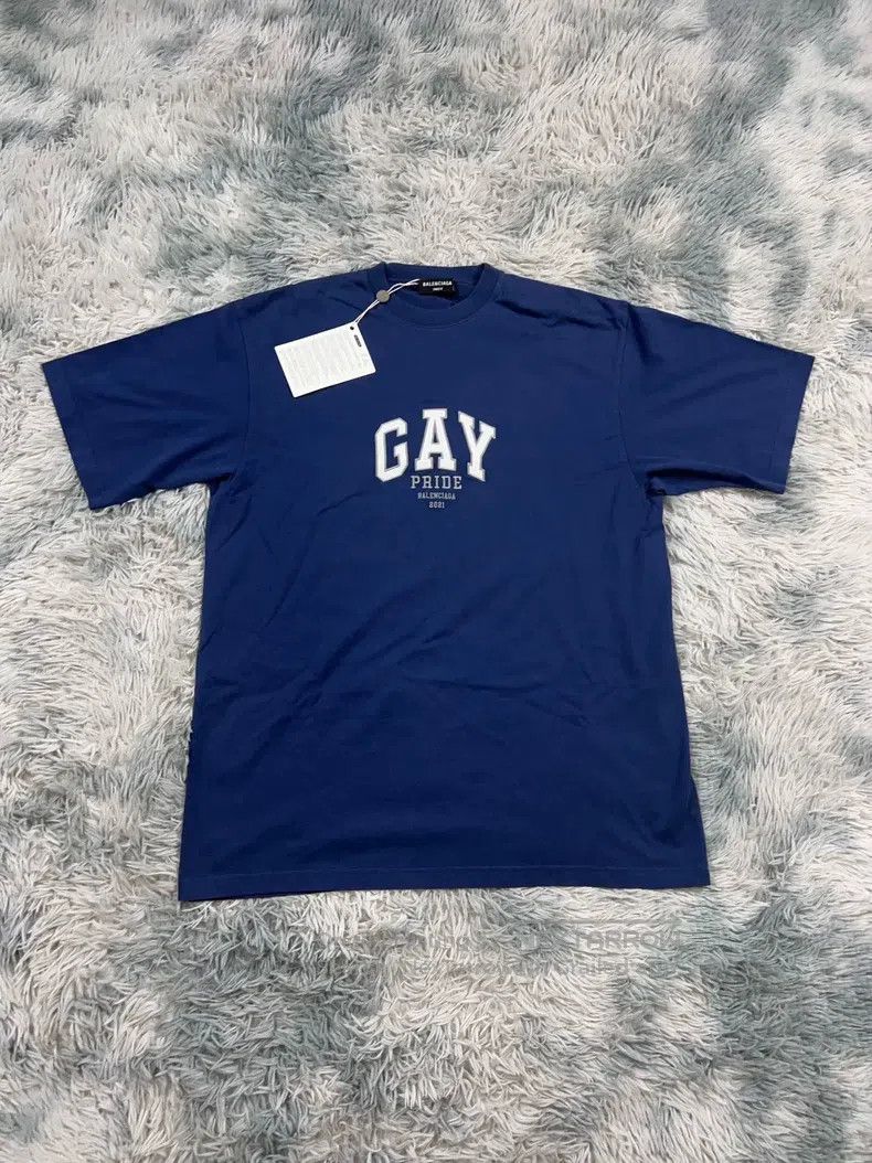 Balenciaga Balenciaga Short Sleeve Oversized T-Shirt Size XXS Size US XXS / EU 40 - 1 Thumbnail