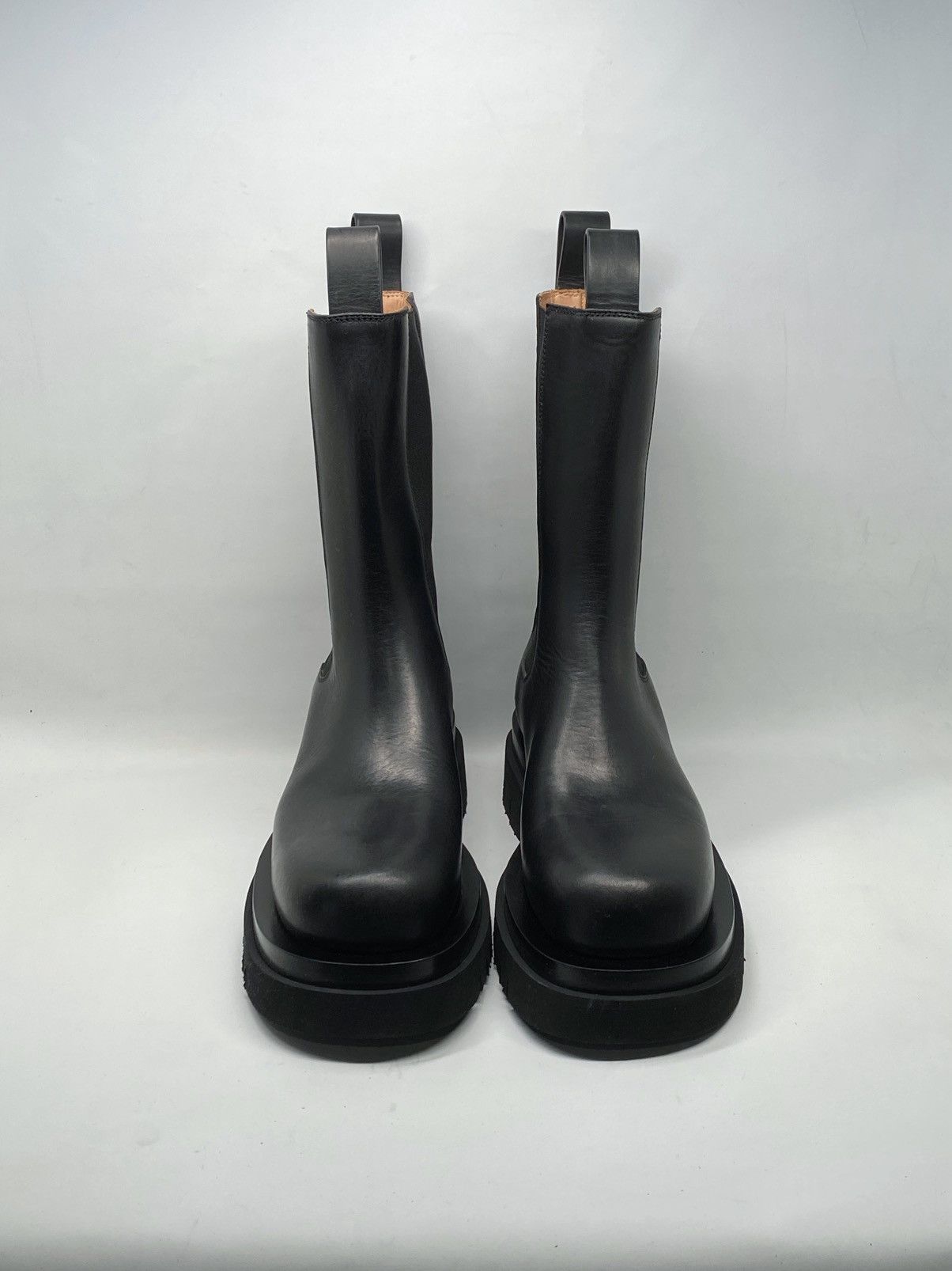 Bottega Veneta Bottega Veneta Lug Sole Leather Boots size 39.5 Size US 9.5 / IT 39.5 - 4 Thumbnail