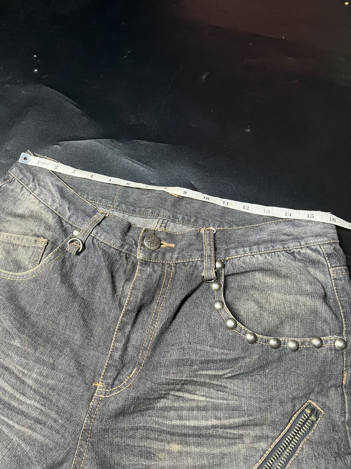 If Six Was Nine × Japanese Brand × Le Grande Bleu (L.G.B.) Japanese Gimmick Zipper Bondage Jeans by premium vintage Size US 31 - 11 Thumbnail