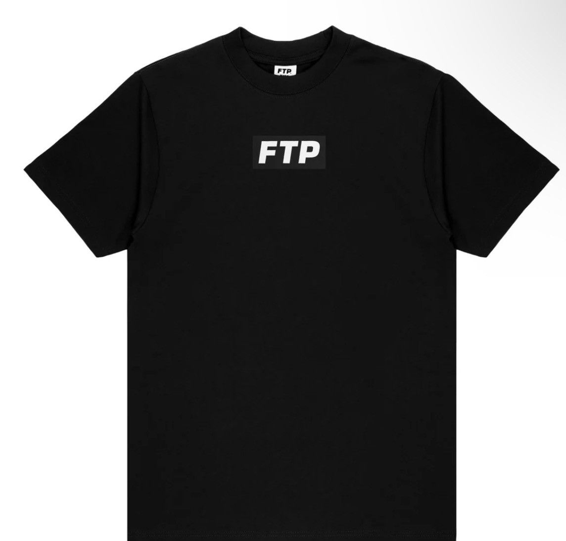 image of Fuck The Population Ftp Slap Logo Tee Black Size Xxl, Men's