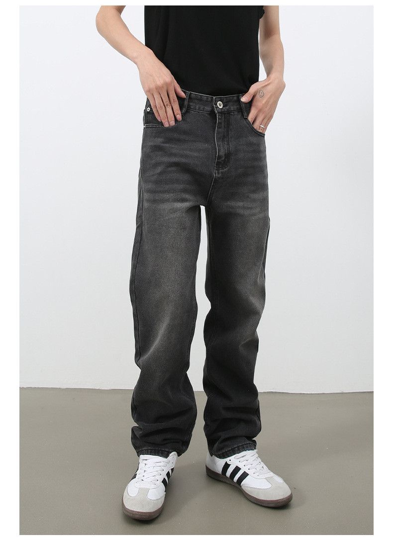 Japanese Brand × Jean Japanese retro distressed washed straight jeans Size US 32 / EU 48 - 2 Thumbnail