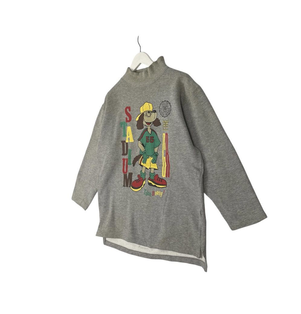 Designer × Vintage vintage Hoodie/sweater cartoon big logo crewneck sweatshirt- Size US M / EU 48-50 / 2 - 2 Thumbnail