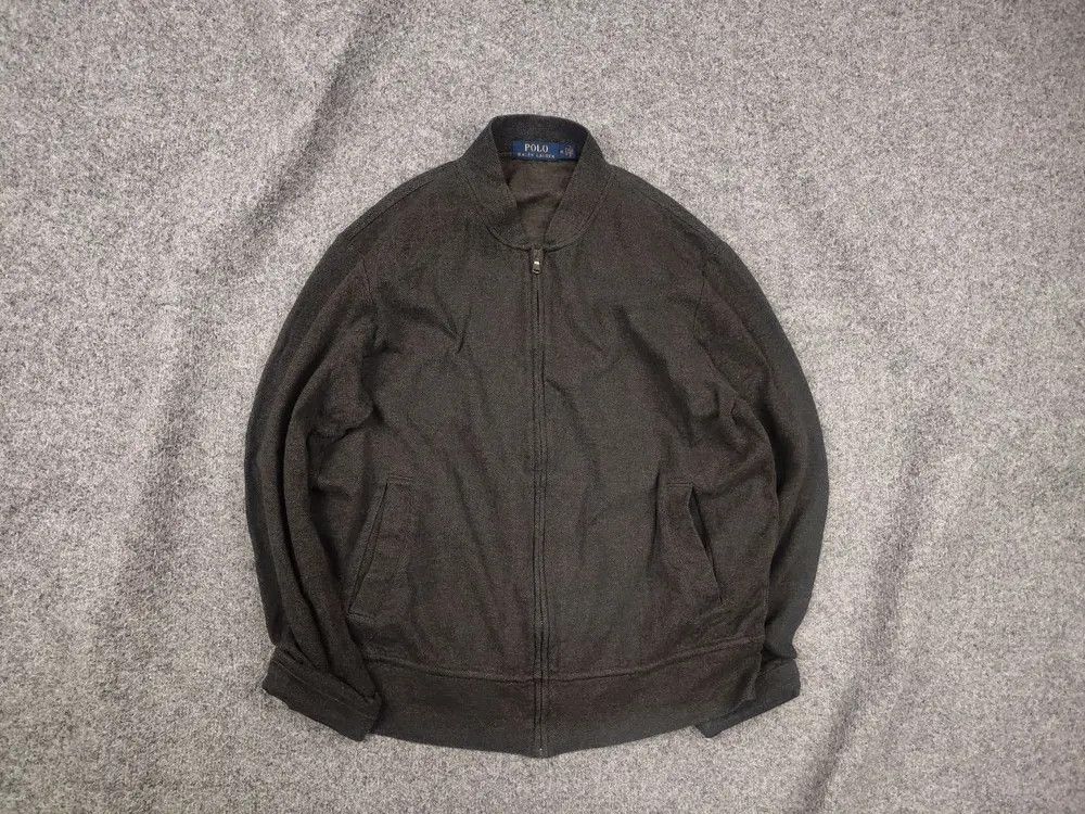 Polo Ralph Lauren Polo Ralph Lauren Vintage bomber Zip Pullover green pattern Size US M / EU 48-50 / 2 - 1 Thumbnail