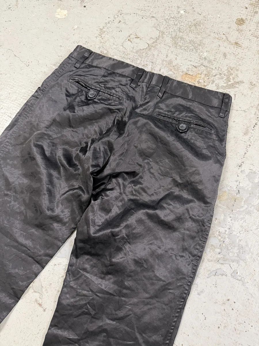 Dolce & Gabbana SS2005 Dolce & Gabbana Black Satin Effect Pants Size US 32 / EU 48 - 6 Thumbnail