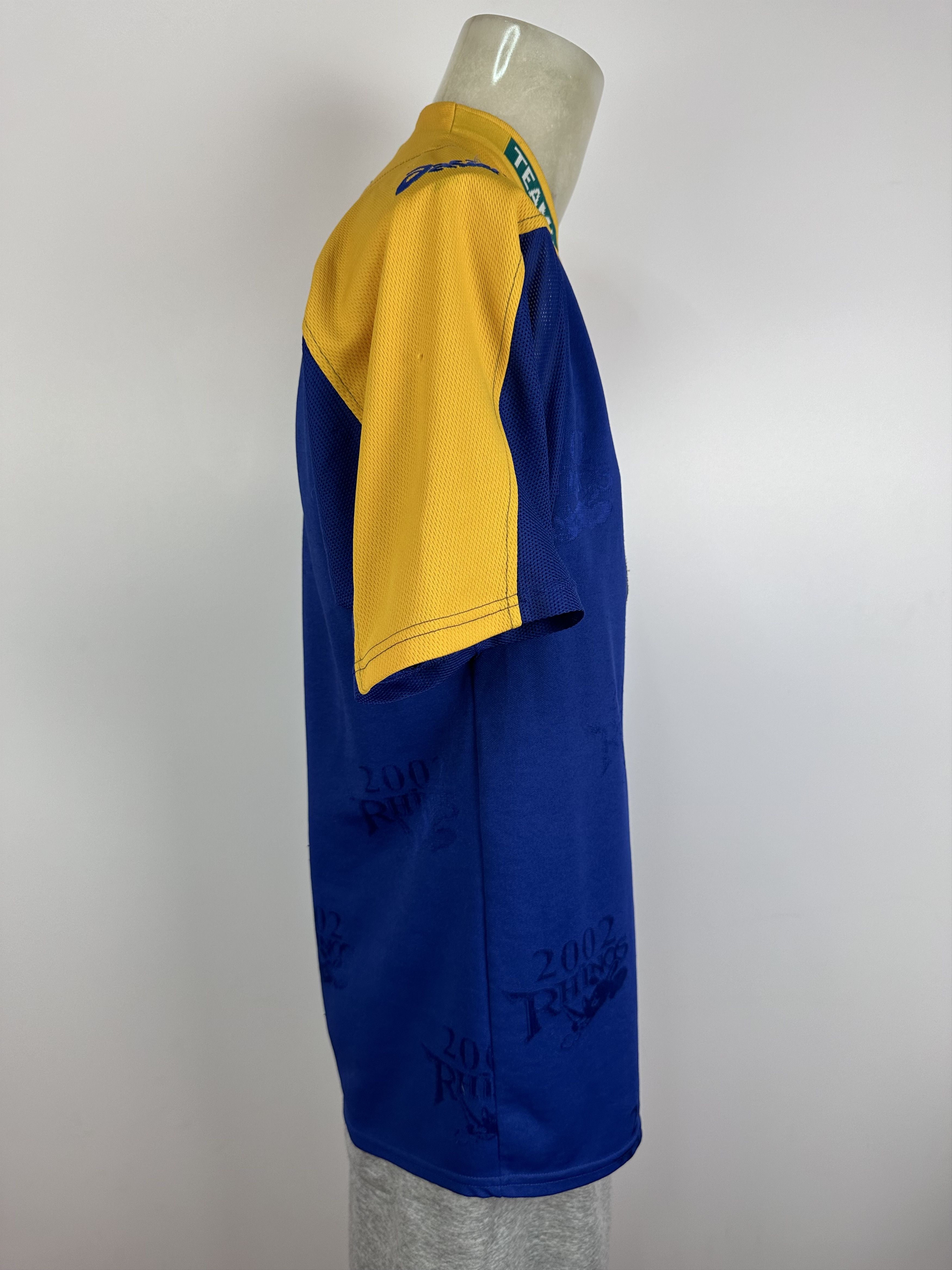 Asics × Vintage Leeds Rhinos 2002 Asics Rugby Home Shirt Jersey Blue Size M Size US M / EU 48-50 / 2 - 9 Thumbnail