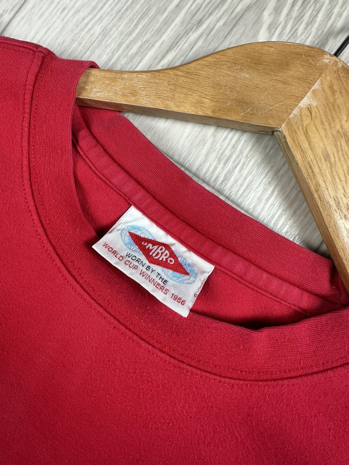 Umbro England 1966 Away Umbro Football Shirt Limited Edition #66 Size US XL / EU 56 / 4 - 9 Thumbnail