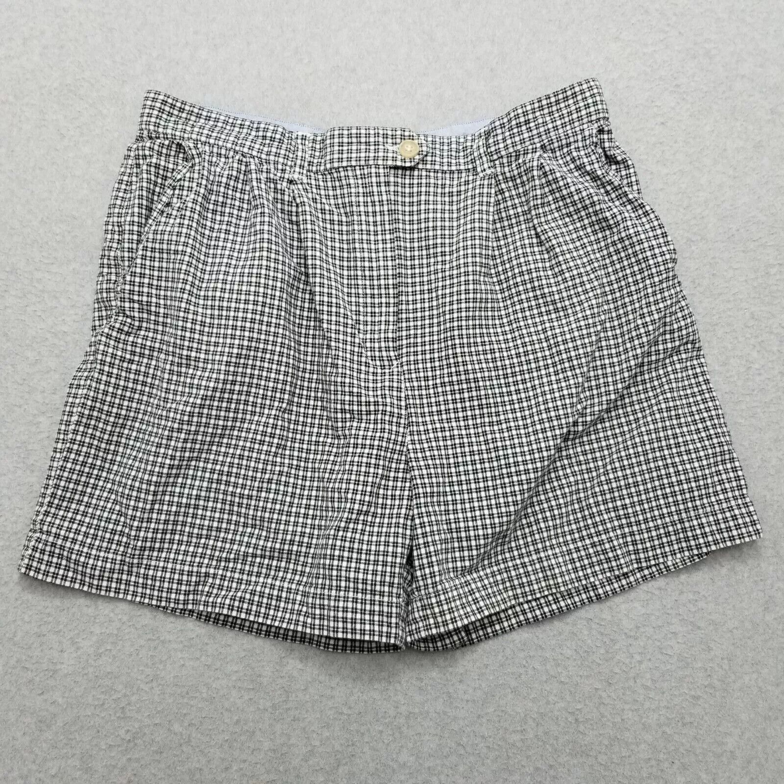 Tommy Hilfiger Tommy Hilfiger Shorts Womens 16 Plaid Pockets Cotton Size 38" / US 16 / IT 52 - 1 Thumbnail