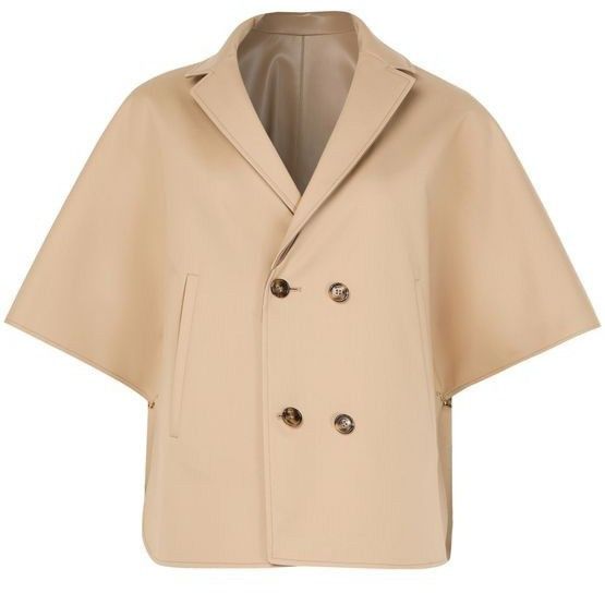 Max Mara MAX MARA Noli Reversible Beige Shirt Jacket New & Authentic Size ONE SIZE - 1 Thumbnail
